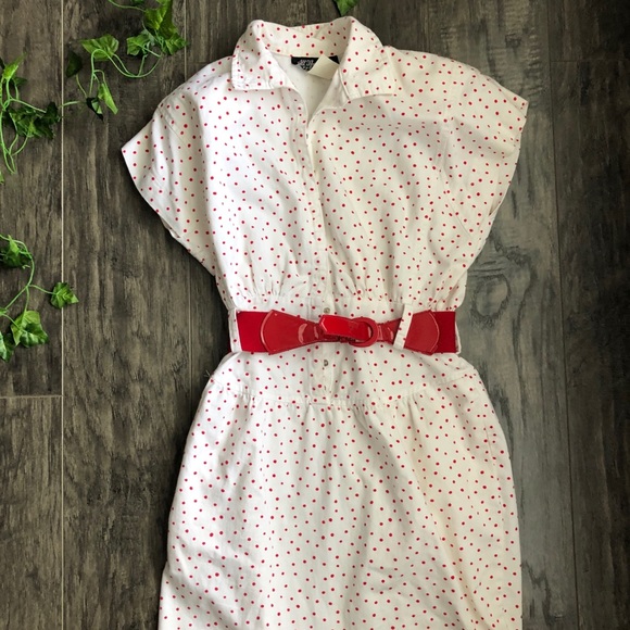 Vintage “All That Jazz” Polka Dot Dress - Picture 7 of 9